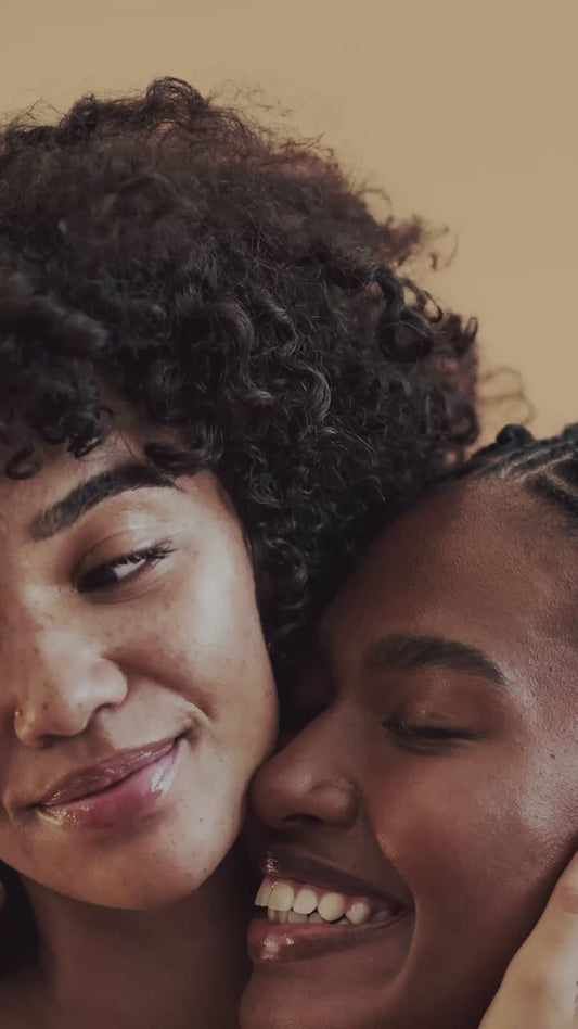 Khya's Ultimate Skincare Duo: Calm Day Cream and Rich Night Repair Cream featured in a video with models. 